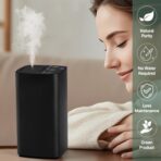 Waterless Car Essential Oil Diffuser, Portable Nebulizer Aromatherapy Diffuser, Mini Scent Air Machine with Timers for Home, Room, Car, Office,Travel - Image 7