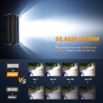 Nilight - 4PCS 36W 6.5 Inch Flood LED Light Bar Off Road Super Bright Driving Fog Boat Driving LED Work Light for Jeep - Image 6