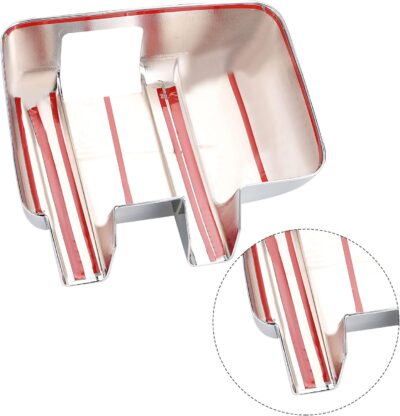 X AUTOHAUX Pair Chrome ABS Side Door Full Mirror Covers for Ford F250 F350 F450 Super-Duty 2008-2016 - Image 5