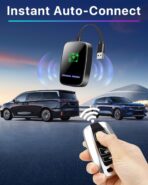 Omeyo Wireless CarPlay Adapter for CarPlay & Android Auto, Auto Connect 2026 Wireless Upgrade, Plug & Play 5.8GHz WiFi in 10s, Stable No Lag for Factory Wired Cars, Compatible with iPhone & Android - Image 7