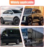 Car Seat Cushion, Universal Soft Plush Auto Seats Cover with Storage Pocket, Warm Seat Protector Pad with Non-Slip Bottom, Car Interior Essentials for Most Cars, Office, Home, Chair (Red) - Image 4