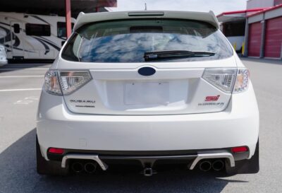 iJDMTOY Set of 4 Front & Rear Black Rally Mud Flap Armor Guards Compatible with Subaru WRX Impreza Forester Outback Crosstrek XV Rally Sports, Also Universal Fit for Other Cars - Image 3