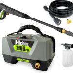 Electric Pressure Washer 1800 PSI - Portable Power Washer for Car Detailing, Patios, Fences and Outdoor Cleaning, Compact Design with Foam Cannon, Turbo and Fan Nozzles, ETL Certified