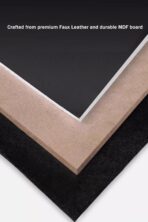 Trunk Organizer,car organizers and storage,black Leather Storage Box with lid,Fiberboard,Collapsible,15''L x 13''W x 12.4''H,2K inches³(size A) - Image 8