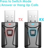 Tsnam USB Bluetooth Adapter for Car, Bluetooth Transmitter Receiver Plug & Play, 3.5mm AUX Wireless Audio Adapter for TV, Headphone, PC, Stereo - Image 8