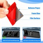 Yulejo Extra Large Dashboard Mat for Car Dashboard Accessories, Anti Skid Car Pad Compatible with All Smartphone Car Non Slip Pad for with Non Marking Tape (Trendy) - Image 2