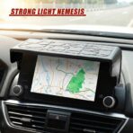 Craedli Car Navigation GPS Sunshade Hood, Adjustable Car Display Screen Sun Shade Visor for Safety Driving, Universal Auto Interior Dashboard Anti-Glare Cover Shield for Cars, Trucks, SUVs(6.3-10.2IN) - Image 5