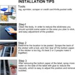 Car Hood Stripe Sticker Universal Auto Racing Stripes Body Side Decal Vinyl Stripe Sticker Accessories Modified Decoration for Car Vehicles (Black, 63 * 11'') - Image 6