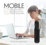 STARUMENT Portable Hand Vacuum Cleaner Handheld Cordless Cleaner for Dust Pet Hair Dirt Home Car Interior Lightweight, Easy to Use, Compact Design Battery Rechargeable with USB-C Cable - Black - Image 6