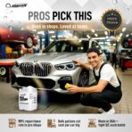 Nanoskin WHITE LIGHTENING Premium Dressing 16 Oz. – Universal Thick Wipe-On Dressing for Car Detailing | Works on Tire, Vinyl, Rubber, Plastic & Trim | Safe for Cars, Trucks, Motorcycles, RVs & More - Image 7