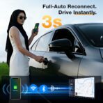 Wireless CarPlay Adapter for Apple [2026 Upgraded A7-Ultra Chip] Multi-User, Full-Auto Car Play Wireless Adapter for iPhone 6-17 Pro Max, Zero Latency for Cars from 2015+, Plug & Play - Image 7