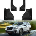 Powerty Mud Flaps Splash Guards for 2019-2023 2024 Subaru Forester Accessories, Mudflap Front and Rear Fender Flares ABS Mud Guard 4PCS for Forester 2019-2024 (NOT for 2025 Forester)