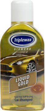 Liquid Gold Car Polish 17 fl oz Premium Car Wax and Polish for Deep Gloss Shine and Long-Lasting Paint Protection Safe on Clear Coat, Paint and Finishes