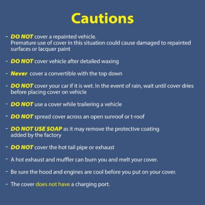 5 Layer Custom Fit Car Cover for 2005-2023 Ford Mustang Durable Dustproof Windproof with Mirror Pockets Pollution, Dust, Sun, Snow, Rain, Winter All Weather Protection, Breathable - Image 6