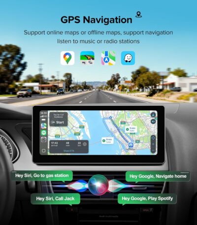 10.25" Linux Car Stereo for Audi A4 B8 S4 A5 S5 RS5 (2009-2016) Audi Multimedia MMI System - Wireless CarPlay Android Auto Head Unit, 1920x720 IPS Touch Screen, Retains Factory Knob Control - Image 5