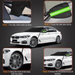 Car Windshield Cover for Ice and Snow, 600D Oxford Fabric Windshield Snow Cover Heavy Duty, Magnetic Car Anti-Snow Cover, Winter Frost Hail Protector for Most Sedan Truck SUV Van MPV (70 x 50 Inch) - Image 7