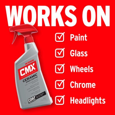 Mothers CMX Ceramic Spray Coating, 24 oz. – Advanced SiO2 + TiO2 Protection, User-Friendly, Professional Grade, Ultra Durable Long-Term Protection, High Gloss Super-Hydrophobic Finish (01024) - Image 5
