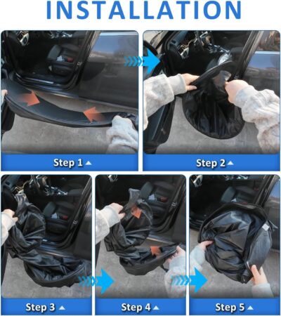 Windshield Sun Shade for 2021 2022 2023 2024 2025 2026 Ford Bronco Sport Accessories, Car Front Window Sun Visor & Heat Shield | 420D Sunshade Protection Blocks UV Rays Keep Your Car Cooler - Image 5