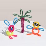 Wikki Stix for Doodlers - Kid's Travel Essential: Portable Creativity On-The-Go! Pack of 24 Wikki Stix in Neon and Primary Colors. Made in USA ! 3 & Up. - Image 5