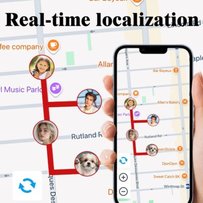 GPS Tracker for Vehicles, Cars, Pets, Kids & Valuables – No SIM Card, No Subscription – Real-Time Global Tracking Device – Compatible with iOS & Android - Image 7