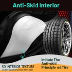 18 Inch Truck Steering Wheel Cover Leather Wheel Semi-Truck Comfy Grip Cover Anti Slip Car Accessory, Fits Rv, Big Rig and Classic Car(Red, Classic Style) - Image 4