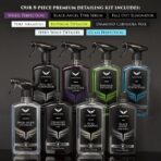 Car Gods 8 Piece Car Cleaning Detailing Kit - Shampoo - Carnauba Wax - Wheel Cleaner - Shine Detailer - Fallout Eliminator - Tyre Serum - Interior Detailer - Glass Cleaner - Image 2