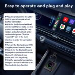 Wireless CarPlay Adapter for Netflix︱YouTube︱TikTok Streaming: CarlinKit Tbox (SM6225, 8-core, 8GB+128GB) - Image 10