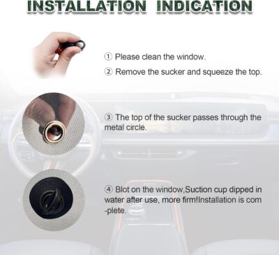 2 Pack Car Window Shade, Universal Side Window Cling Sunshade for Baby, Kids, and Pets from UV Rays and Sun Glare - Image 5