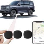 2 Pack GPS Tracker for Vehicles,Car Tracker Device Hidden,Tracker Device for Vehicles,Car GPS Tracker | Android and iOS Universal | Magnetic Shell | No Monthly Fee| View Historical Tracks | Waterproof