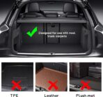 4PCS Multipurpose Cargo Organizer Blocks, Plastic Cargo Storage Organizer Blocks for Wool Carpet Trunk, Grocery Trunk Divider Cargo Containment System for Car SUV Van Trunk - Image 3