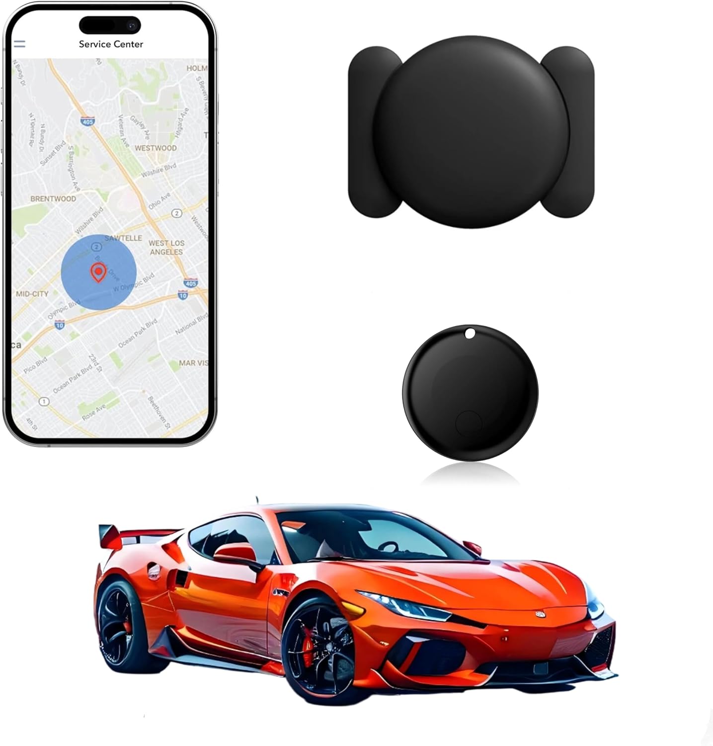 71vyPJCWMAL._AC_SL1500_.jpg GPS Tracker for Vehicles,Magnetic Waterproof Car Tracker, No Monthly fees, Mini Portable GPS Tracker for Cars, Trucks, Motorcycle, Anti-Theft(Android Only) - Image 1
