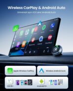 Mini Wireless CarPlay Adapter for iPhone, Android Auto Wireless Adapter (2026 Upgrade) - Plug & Play, Zero Delay, Stable Connection for 2016+ Cars, One-Click Switch - Image 5