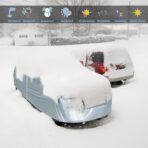 Tecoom Light Shell Breathable Material Classic Zipper Design Waterproof UV-Proof Windproof Car Cover for All Weather Outdoor Fit 170-190 inches SUV Fit for Tesla Model Y Toyota RAV4 Nissan Rogue etc - Image 8