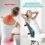 High Back Support for Office Chair Fully Support Entire Back for Comfort,Pain Relief and Posture Improved- Memory Foam Lumbar Support Pillow for Office Chair,Recliner - Image 7