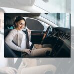 Zone Tech Side Window Cling On Sun Shades- 2-Pack Mesh Car Pop-Up Non Suction Cups Needed Sun-Shield - Image 9