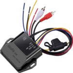 CAR Bluetooth 5.2 Receiver – aptX Adaptive, aptX HD, AAC, SBC – 12V/24V Compatible, Remote Trigger, Stereo RCA Output – Wireless A2DP Adapter for Car, Truck, Marine, Powersport Audio Systems