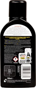 T-Cut 3-in-1 Color Fast Black Car Polish, 17fl oz – Cleans, Restores & Protects - Removes Scratches & Swirl Marks - Enhances Color & Leaves a Durable Protective Shine - with Ceramic Wax Protection - Image 2