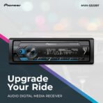 Pioneer MVH-S322BT Bluetooth Car Stereo with USB/AUX Inputs, Smartphone Connectivity, Pioneer Smart Snyc, and Hands-Free Calling for Enhanced in-Car Audio Experience - Image 2