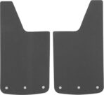 LUVERNE 251723 Front or Rear 12-Inch x 23-Inch Textured Rubber Mud Guards, Select Ford F-250, F-350, F-450, F-550 Super Duty , Black - Image 2