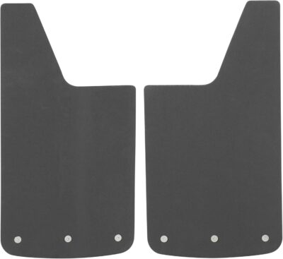 LUVERNE 251723 Front or Rear 12-Inch x 23-Inch Textured Rubber Mud Guards, Select Ford F-250, F-350, F-450, F-550 Super Duty , Black - Image 2