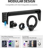 MaserWeller Car Phone Holder for Honda HR-V HRV 2023-2026 Accessories/CR-V CRV 2023 2024 2025 2026 Accessories 7/9-inch Screen Fixed Clip,Phone Mount Compatible with MagSafe, 360° Cell Phone Holder - Image 7