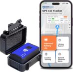 Brickhouse Car Trackers for Your Vehicle - Spark Nano 7 GPS Tracker with Magnetic Waterproof Case - Hidden Real-Time 4G LTE Vehicle Finder - GPS Tracking Device for Cars & More - Subscription Required
