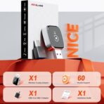 Redlake Wireless CarPlay Adapter for iPhone 2026 Wireless Apple CarPlay Adapter Mini Size with Cable USB & USB-C/Type-C Plug and Play Stable Connection and No Delay - Image 7