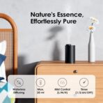 Airversa Waterless Essential Oil Diffuser Starter Kit with 30mL Hotel Fragrance Oil Inspired by Ritz-C., Battery Operated Car Diffuser, Portable Aroma Nebulizer for Home Car Office, AN6Kit-B, Black - Image 2