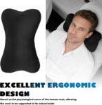 2PCS Car Headrest Pillow Soft & Comfortable,Breathable Car Neck Pillow for Neck Support & Relieve Driving Fatigue,All-Season Necks Pillows for Cars Interior Accessories - Image 5
