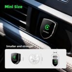 2026 Wireless CarPlay Adapter for Apple iPhone, Small Size Plug and Play, Mini USB Design for Cars with Built-in Wired Apple CarPlay, Fast and Stable Connection Car Play Wireless Adapter - Image 3