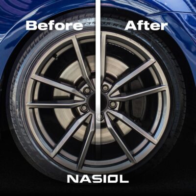 Nasiol DetailerShine Tire Gel, Long Lasting Shiny Tire Dressing, Deeper&Richer Black, Ultimate UV Protection, Easy Application, Non-Greasy Formula 16.9 fl oz - Image 6