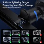SYNCWIRE for MagSafe Car Mount, Flexible Rotation Magnetic Phone Holder for Car Vent, Hands Free Car Air Vent Phone Holder Clip Universal Compatible with iPhone 17 Pro Max 16 15 14 13 12 MagSafe Case - Image 8