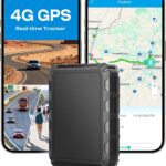 CXK GPS Tracker for Vehicles, 6-Month Battery Life 4G Global Tracker Device for Vehicles with Real Time Alert Strong Magnet, IP65 Waterproof Car Traker 180-Day Location History Subscription Needed