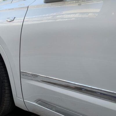 4"(100mm) Automotive Chrome Trim Molding 13FT Heavy Duty Car Side Moldings(Self Adhesive) UV Protected Scratch-Proof for Auto Truck RV Front and Rear Bumper/Door Sill Protector - Image 7